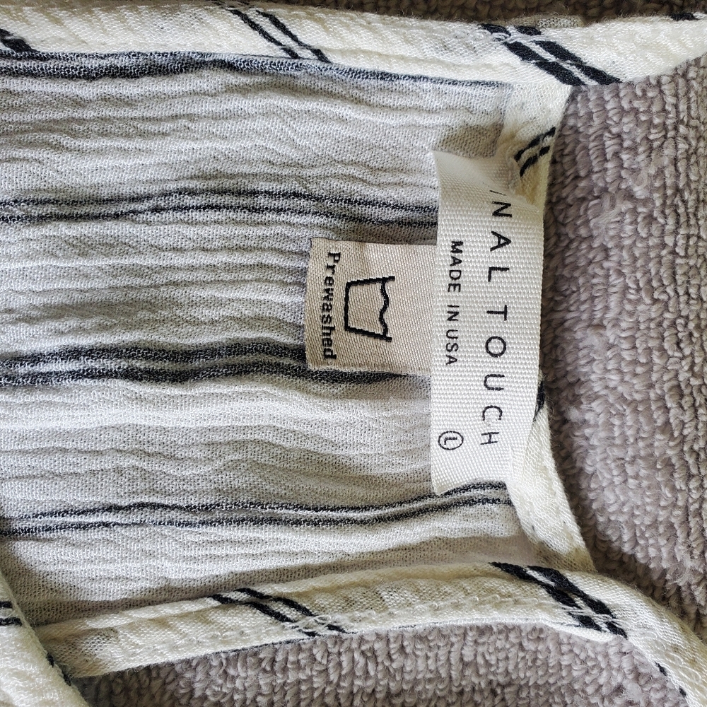 FINAL MARKDOWN- Final Touch Striped Racerback Tank - Picture 4 of 8